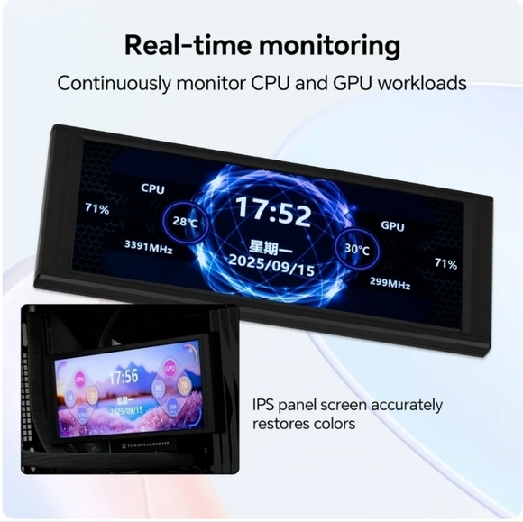 Thermalright Trofeo Vision LCD Black - Picture 5 of 7